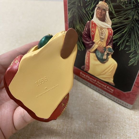 Hallmark Keepsake Christmas Ornament King Kharoof Second King In Series 1998 - Picture 9 of 9